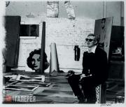 Andy Warhol working in the Factory, c. 1964 Andy Warhol working in the Factory, c. 1964
