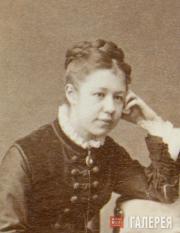 Yelena Polenova. Photograph. 1874 Yelena Polenova. Photograph. 1874