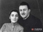 Zurab Tsereteli with his wife Inessa