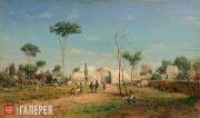 Pokhitonov Ivan. Environs of Naples. 1882