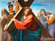 Moller Fyodor. Christ Carrying the Cross. 1869