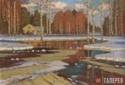 Purvītis Vilhelms. Spring Landscape (March). 1930s