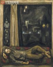 Popkov Viktor. Work is Over. 1970