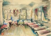 Boris Rybchenkov. Children’s Nursery at a Ukrainian Collective Farm. 1930