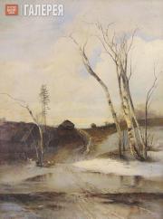 Savrasov Alexei. Spring. 1880s Savrasov Alexei. Spring. 1880s