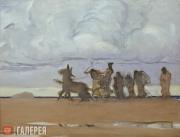 Serov Valentin. Odysseus and Nausicaa. 1910