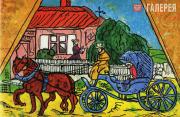 Kandinskaya Nina. Scene with Phaeton