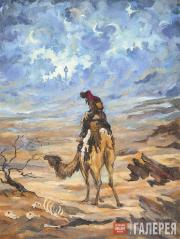 Telyakovsky Vsevolod. Asan-Kaigy. Panel from the series on the Kazakh epos. 1957
