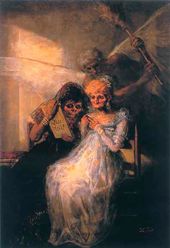 Франcиско ГОЙЯ. Время, или Старуха. Ок. 1808–1812