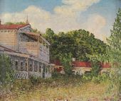 К.A. НИКИФОРОВ. Дом Тургенева в Спасском. 1900-е