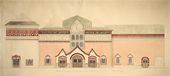 Виктор Михайлович ВАСНЕЦОВ. Фасад Третьяковской галереи. 1900-1901