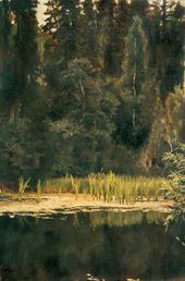 Виктор Михайлович ВАСНЕЦОВ. Аленушкин пруд. 1881. Этюд