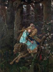 Виктор Михайлович ВАСНЕЦОВ. Иван-царевич на Сером Волке. 1889