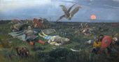 Виктор Михайлович ВАСНЕЦОВ. После побоища Игоря Святославича с половцами. 1880