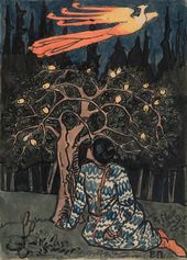 Елена Дмитриевна ПОЛЕНОВА. Иванушка и летящая Жар-птица. 1896-1897