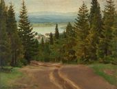 Аполлинарий Михайлович ВАСНЕЦОВ. Дорога на гору Благодать. 1891