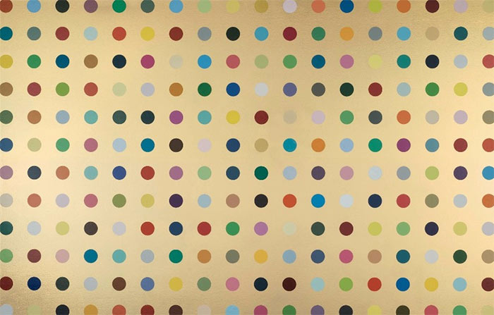 Дэмиен Хёрст. Tetrachloroauric acid, 2008