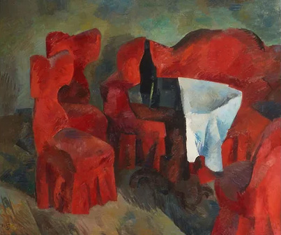 Роберт Фальк. «Красная мебель», 1920. Фото: Государственная Третьяковская галерея