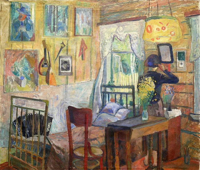 Прокошев Николай Иванович (1904–1938). Комната художника. 1935