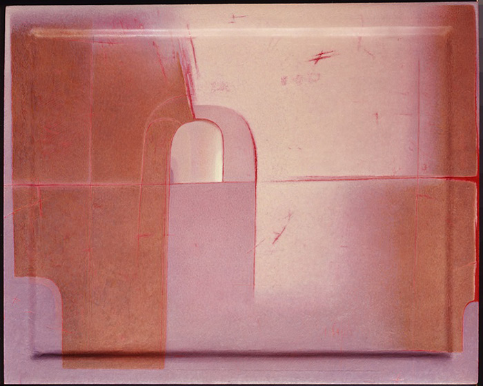 Э. Кабасси. На красном горизонте. 2010