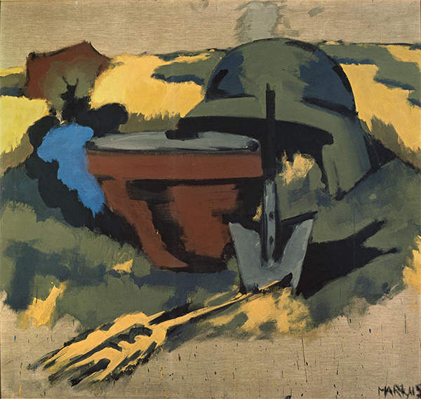 Маркус Люперц. Немецкий мотив – дифирамбический II, 1973
