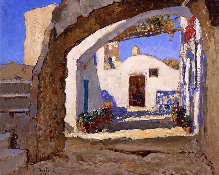 К.И. Горбатов. Старый дом. 1926