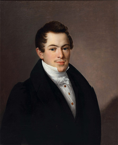 В.А. Тропинин (1780 – 1857). Портрет Н.П. Наумова