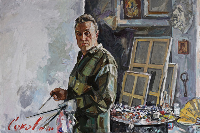 В. Соковнин. Автопортрет. 2020