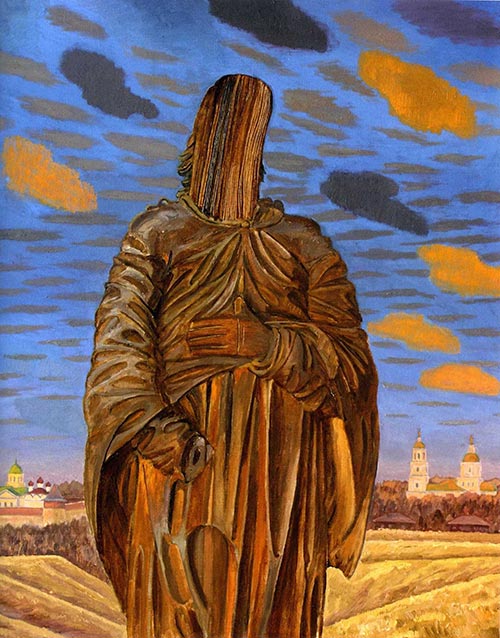 Символ веры. Холст, масло. 100х80. 2016