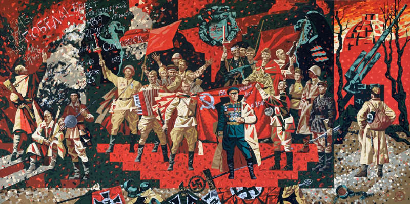 Р.Ф. Абдуллин. «Победа. 1945». 2019-2020 гг.