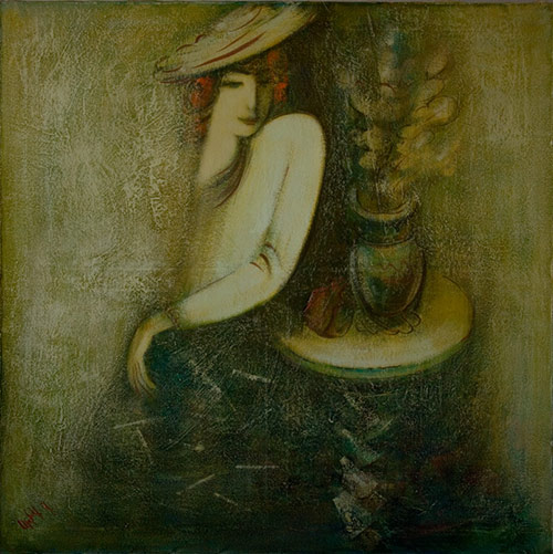 Ю.С. Григорян. За столом. 2010