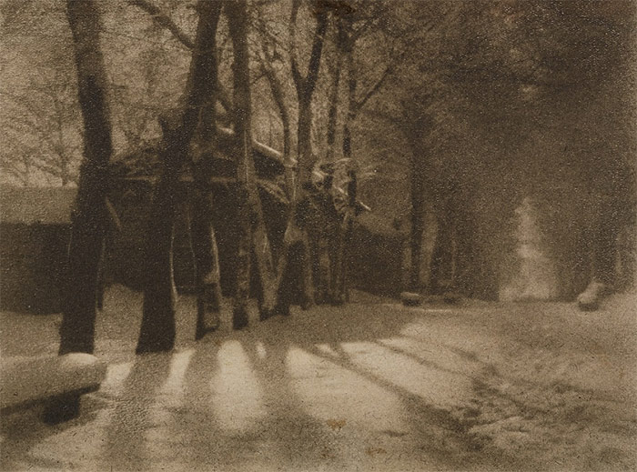 Николай Андреев. В городском парке. 1930-е. Государственная Третьяковская галерея
