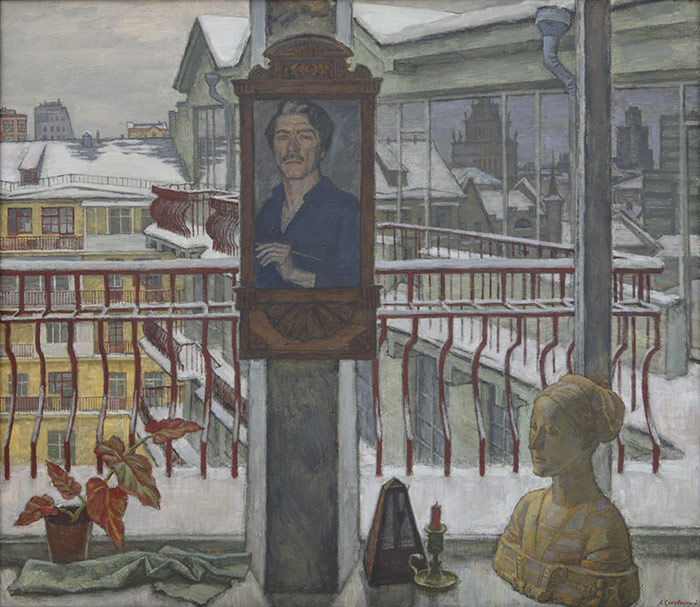 А.Н. Суховецкий. Над зимним городом. 2013
