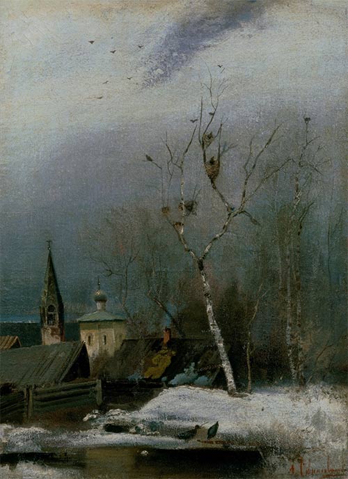 Каменев Л.Л. Ручей. 1883 