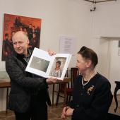 Фоторепортаж с выставки «Письмо с фронта» и с презентации юбилейного номера журнала «70-летию Великой Победы посвящается!» и приложения - специального выпуска журнала «Искусство буддизма» в Доме-музее Марины Цветаевой