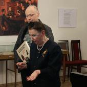 Фоторепортаж с выставки «Письмо с фронта» и с презентации юбилейного номера журнала «70-летию Великой Победы посвящается!» и приложения - специального выпуска журнала «Искусство буддизма» в Доме-музее Марины Цветаевой