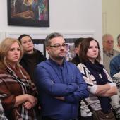 Встреча художника Александра Драгового со зрителями на выставке "Полина Волович. Остановившая время…" в Доме-музее Марины Цветаевой