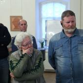 Встреча художника Александра Драгового со зрителями на выставке "Полина Волович. Остановившая время…" в Доме-музее Марины Цветаевой