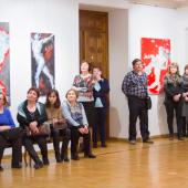Фоторепортаж с открытия выставочного проекта "Два гения танца" в Национальной художественной галерее "Хазинэ"